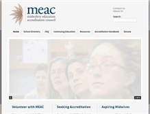 Tablet Screenshot of meacschools.org